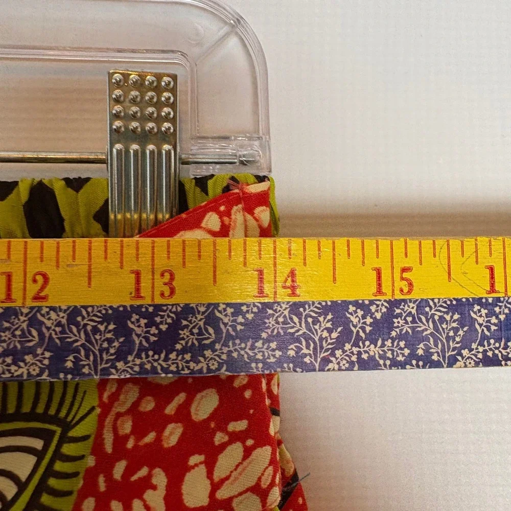 AJ‎ Free Size Vibrant Ankara Print Maxi Skirt Tie Waist Boho Festival Africa - Picture 5 of 7